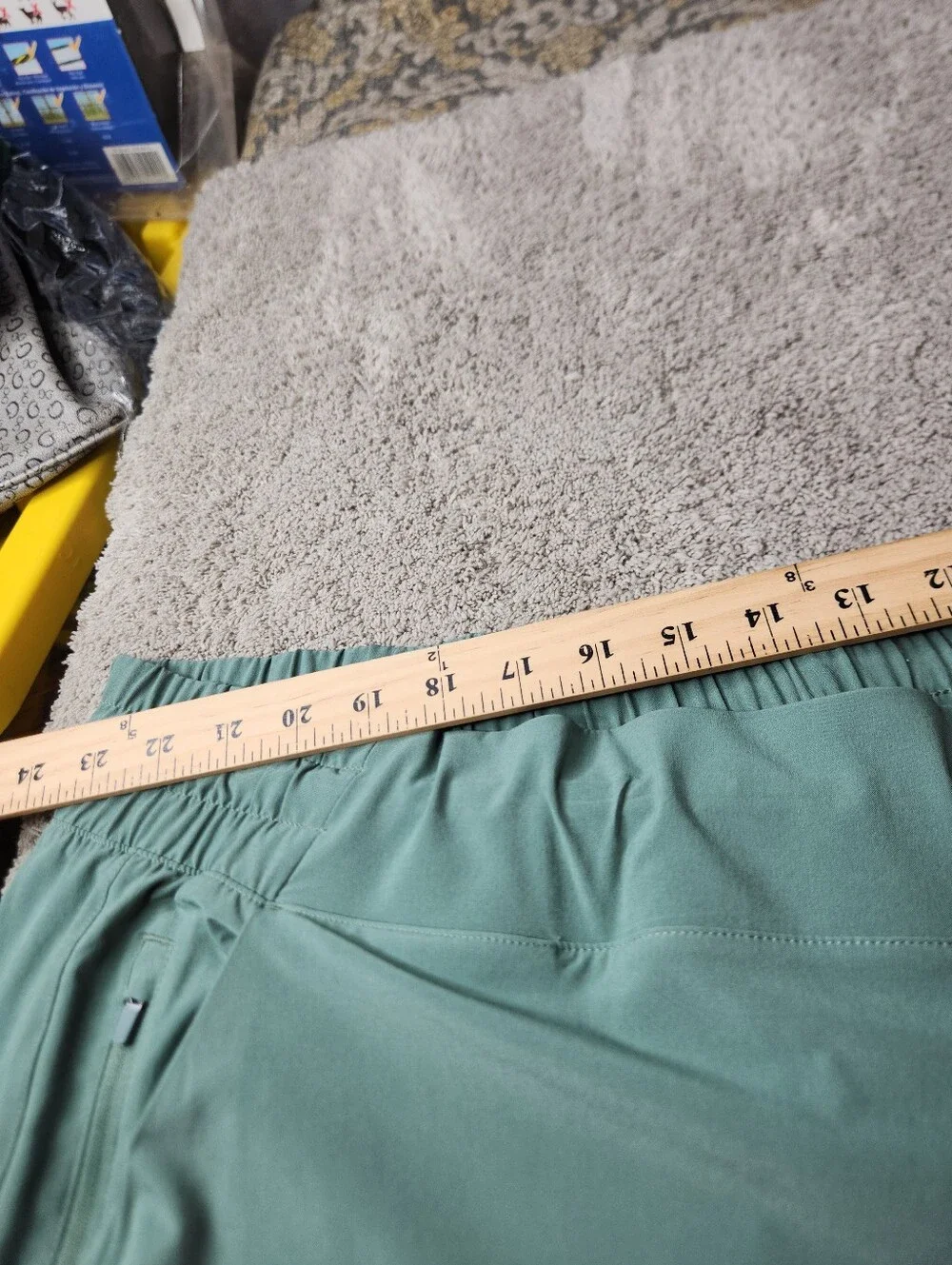 Women's Active Light Mid-Rise Cargo Joggers - All In Motion Moss Green 3X - Picture 15 of 15